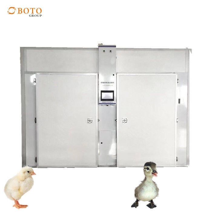 Butterfly Ventilation Hatchery Equipment With 30240 Big Capacity Egg Hatching Machine