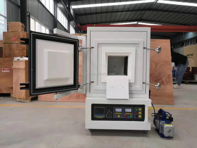 प्रयोगशाला सामग्री परीक्षण उच्च तापमान इलेक्ट्रिक मफल वैक्यूम फर्नेस 1