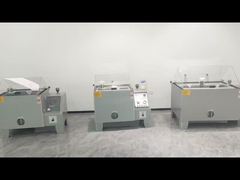 नमक छिड़काव परीक्षण कक्ष ASTM B117 मानक परीक्षण मशीन रंगीन एलसीडी डिस्प्ले/टच स्क्रीन