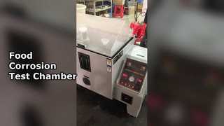 नमक स्प्रे टेस्ट चैम्बर खाद्य उद्योग संक्षारण
