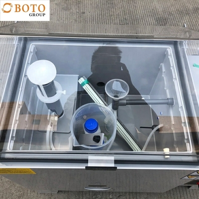 Salt Spray Test Chamber 1-2ml/80cm2/h 48hrs-1000hrs PLC/PC Control System
