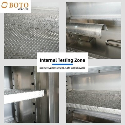 UV Accelerated Environment Test Chamber UV Aging Resistance Test 304 Stainless Steel Plate