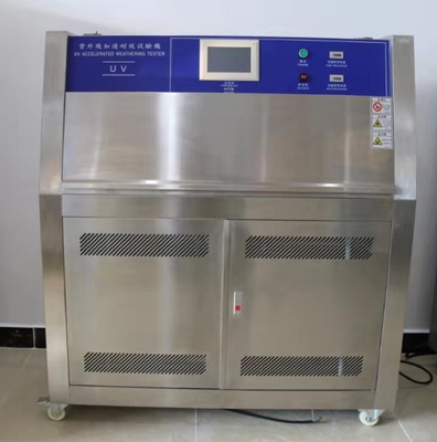 304 Stainless Steel UV Test Chamber For Accurate Testing Temperature Uniformity Of ±1C And Humidity Range ＞90%RH
