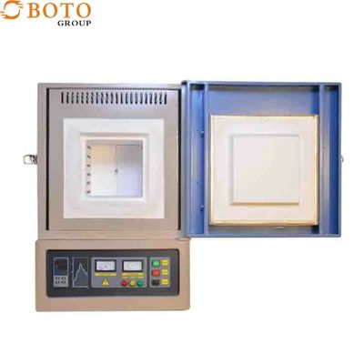 Temperature Ceramic Fiber Insulation Lab Muffle Furnace With LED Display And Molybdenum Disilicide Heating Element