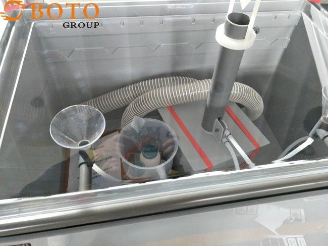 GB / T5170.8 पर्यावरण परीक्षण कक्ष नमक स्प्रे जंग परीक्षण कक्ष लैब मशीन DIN50021 आईएसओ