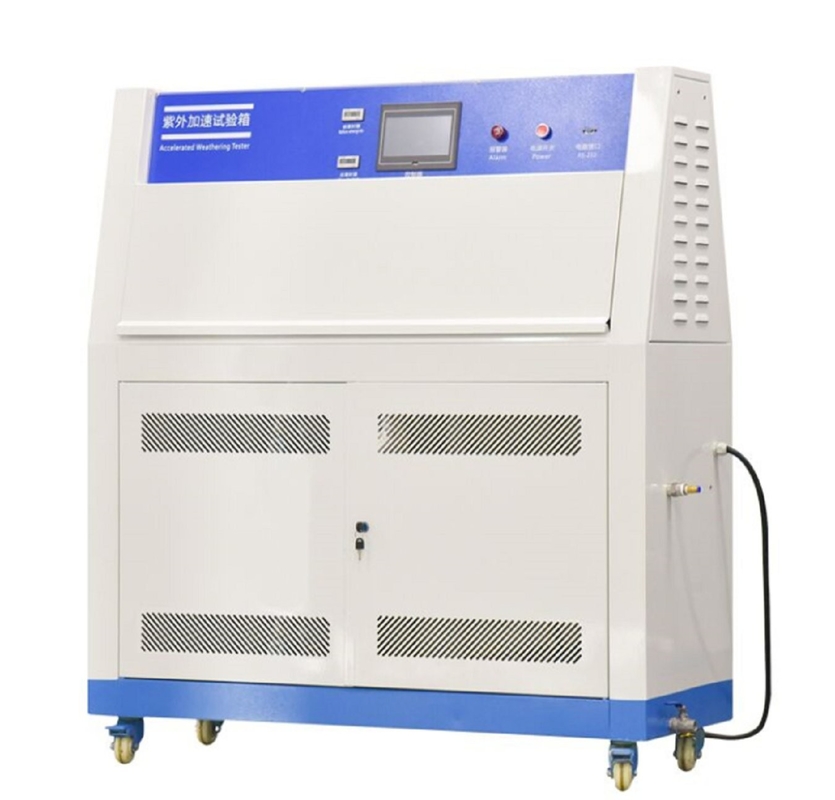 304 Stainless Steel UV Test Chamber for UV Wavelength 290-400nm 550× 1300× 1480mm D×W×H Chamber Size